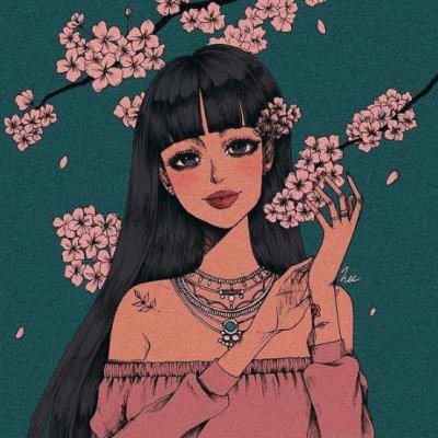 11张高清好看的复古动漫女生头像合集