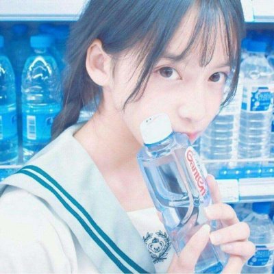 20张清新蓝调女生头像 高清好看的蓝色系女头