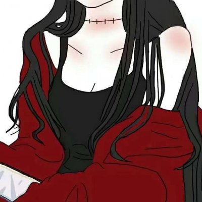 暗黑病娇风格动漫女生头像合集 11张带暗黑冷酷带血质感的高清头像