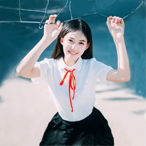 单张干净清澈的清纯女生头像分享