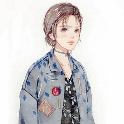 19张清新文艺手绘女孩头像 高清好看又适合当头像