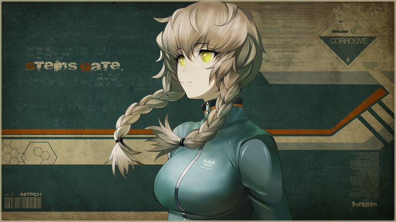 《命运石之门》热门角色同人壁纸合集 金发双马尾高清图包