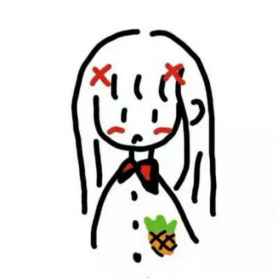 13张超治愈可爱小女孩简笔画头像 高清又好上手