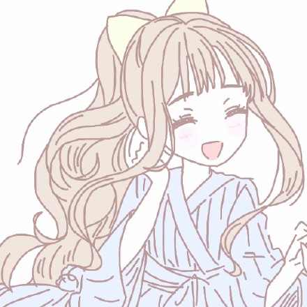 彩绘风格女生头像合集