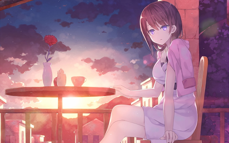 《灰与幻想的格林姆迦尔》玛丽&晴弘高清壁纸合集