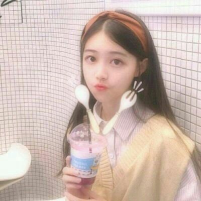 14张高清呆萌可爱的卖萌女生头像 快来挑