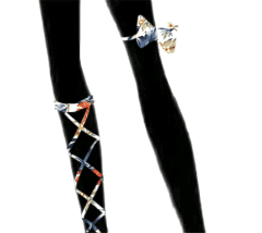 大长腿熊猫头性感内衣系列表情包第二弹