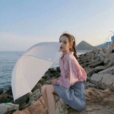 22张清爽蓝色系女生头像 高清氛围感拉满的唯美女头合集