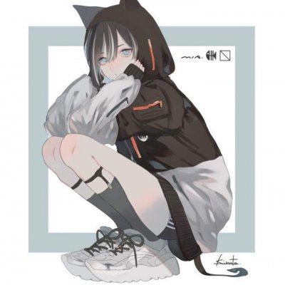 15张高清清新校园风动漫女生头像合集