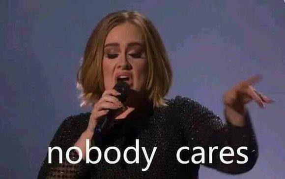 Nobody cares九连表情包合集