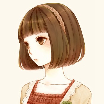 # 9张高清唯美女生漫画头像 适合用作微信头像