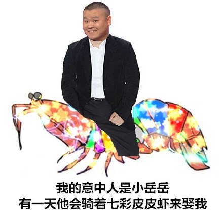 我的意中人会骑着七彩皮皮虾来娶我！这套追星女孩专属表情包火了