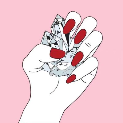 手控党集合！15张粉色系动漫手绘头像高清图