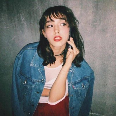 9张高清好看的个性外国女生QQ头像