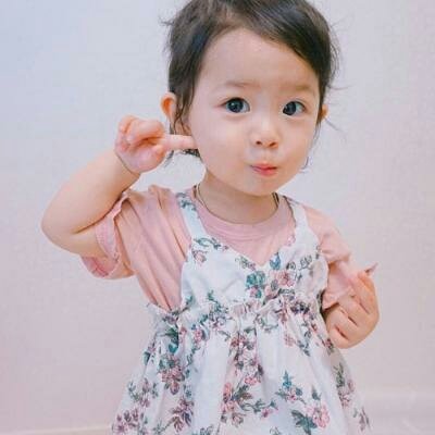 15张高清可爱女萌娃头像 软乎乎的小女生头像合集