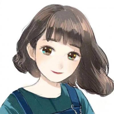 24张简约气质女生手绘头像 适合当微信头像的个性手绘图