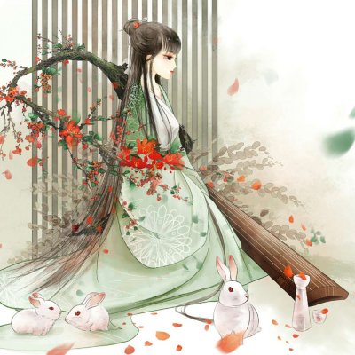 古风手绘女生QQ头像来啦！32张高清好看的动漫古风女生头像合集