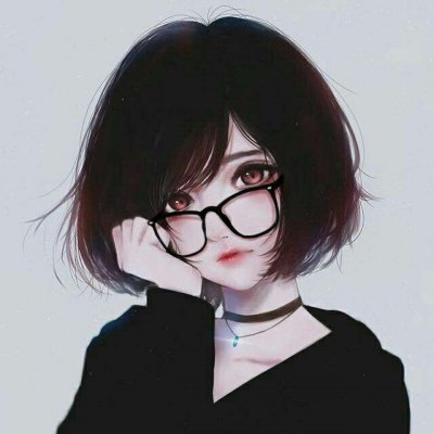 34张高清暗黑系动漫女生QQ头像 氛围感拉满