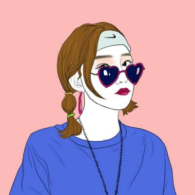 超火的女生手绘头像合集！32张高清好看的都在这