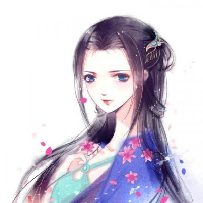 18张高清古风文艺女生动漫头像 氛围感拉满