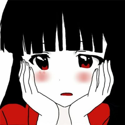 33张高清好看的丧系女生动漫头像合集