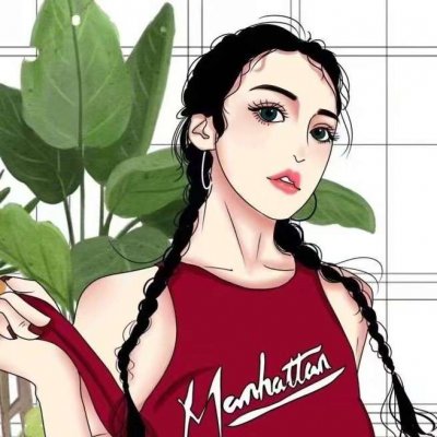 5张超好看的韩系手绘女生头像合集