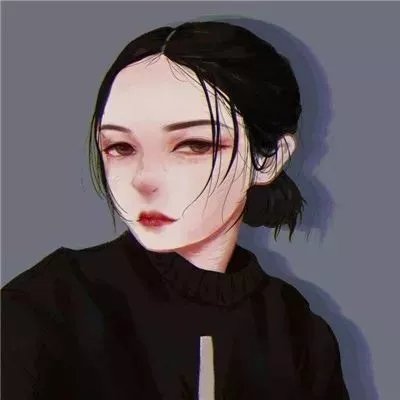 18张超绝！女生简约风手绘头像合集