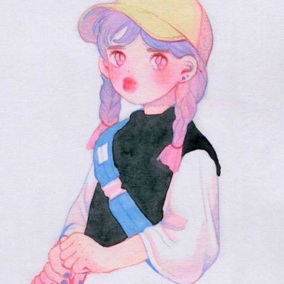 9张高清个性小女孩动漫头像 适合当女生头像的卡通图