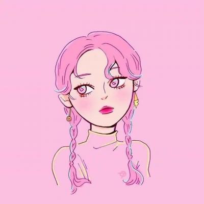 16张高清可爱动漫女生微信头像合集