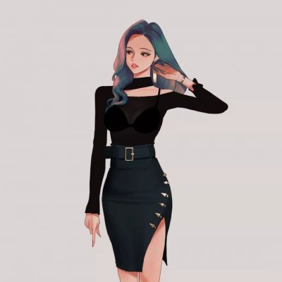 23张高清冷酷霸气动漫女生头像 氛围感拉满