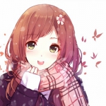 9张高清小清新女生插画头像 温柔感拉满的头像素材