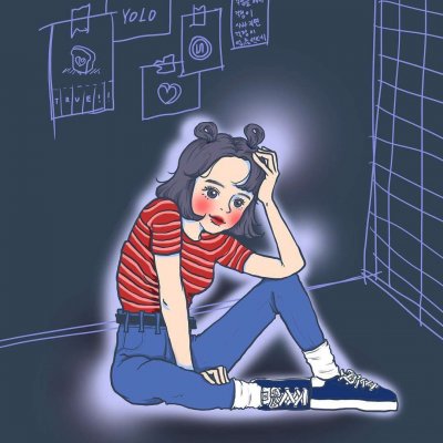 女生卡通漫画头像合集！10张高清个性又好看的图来了