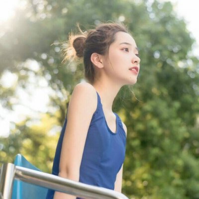 32张高清浅绿色森系女生头像 氛围感拉满