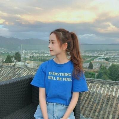 蓝色系小清新女生QQ头像合集！16张高清图直接存