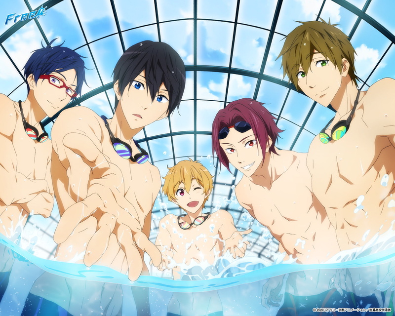 《Free!男子游泳部》高清壁纸合集 七濑遥橘真琴叶月渚等角色1080P上线