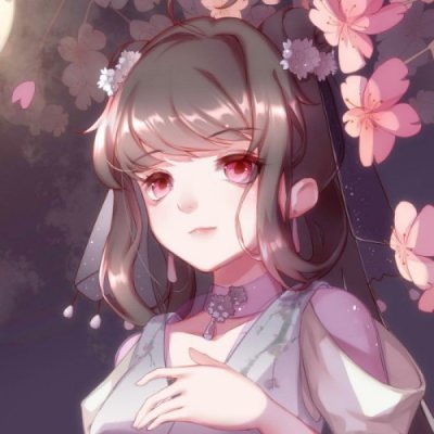 25张唯美古风动漫女头 这款“何处繁华笙歌”头像太绝了