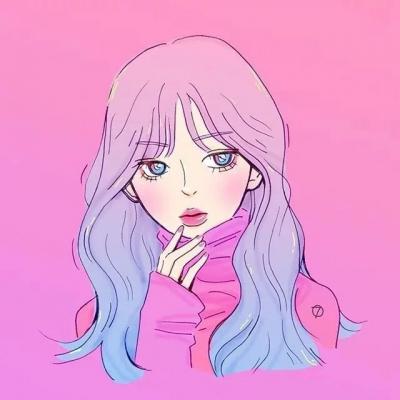 16张高清可爱动漫女生微信头像合集