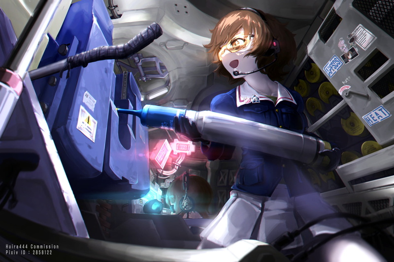 少女与战车武部沙织高清壁纸