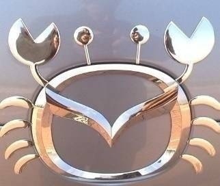 车标恶搞表情包太有意思了！以后买车可以这么玩