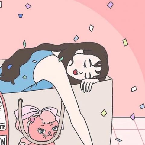 24张高清手绘款！超酷动漫女生头像合集