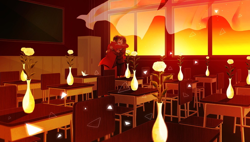 阳炎Project角色壁纸分享 如月伸太郎 楯山文乃