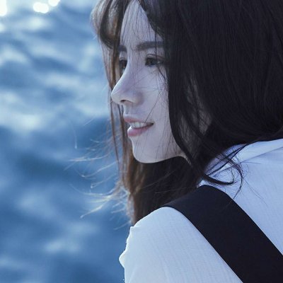 34张高清蓝色系小清新少女头像 氛围感拉满的女生头像合集
