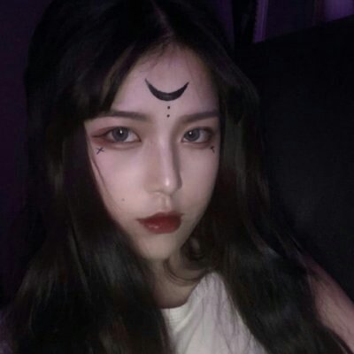 25张高清好看的非主流黑暗系女生头像合集