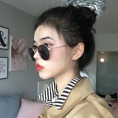 12张清新感拉满！女生丸子头侧脸微信头像合集