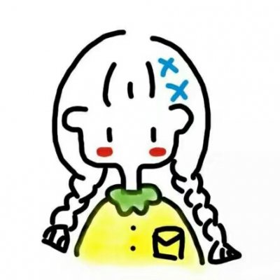 13张超治愈可爱小女孩简笔画头像 高清又好上手