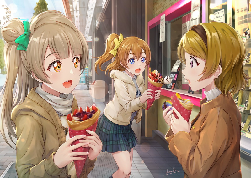 LoveLive! 小泉花阳 高坂穗乃果 南小鸟高清壁纸合集
