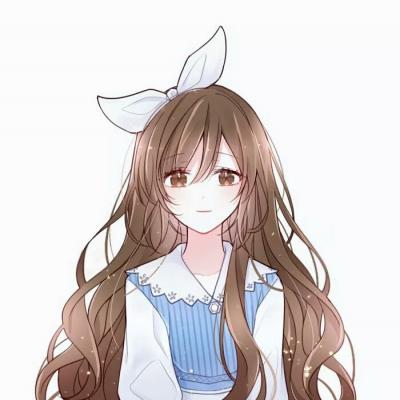 35张可爱长发动漫少女头像 高清好看的女生头像合集
