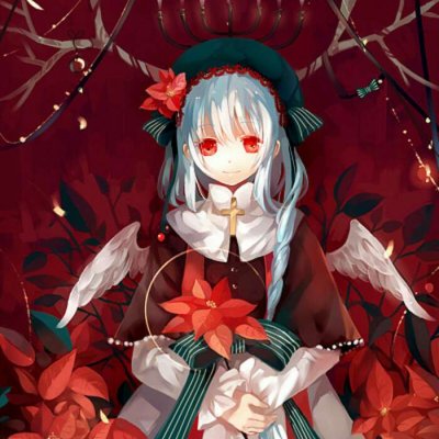 暗黑系二次元病态女生头像 21张高清恐怖风格图合集