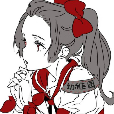 33张高清黑暗系丧气女生动漫头像 氛围感拉满