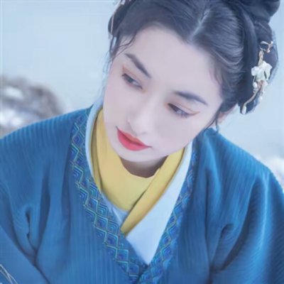 33张高清小清新真人古风女生头像合集